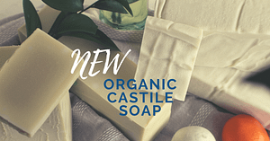 100% Organic Castile Soap Handmade in Bishop Georgia