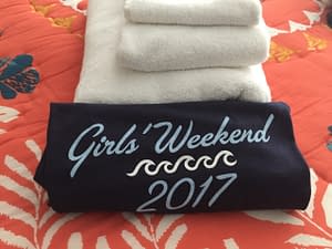 Girls' Weekend 2017 T-shirts